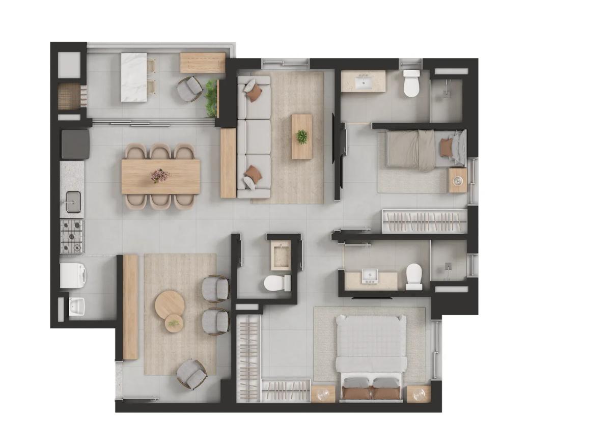 Trip World Home – fachada do empreendimento