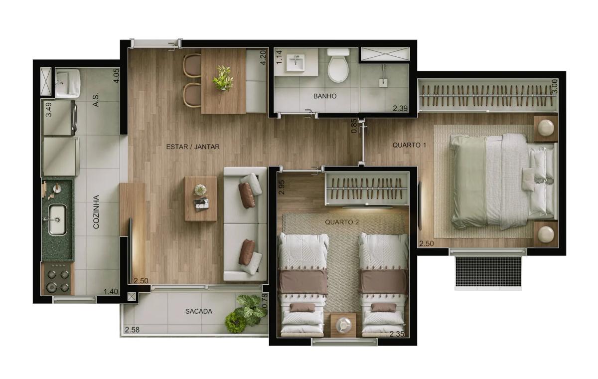 Planta Apto 2Q Pitangueira.webp