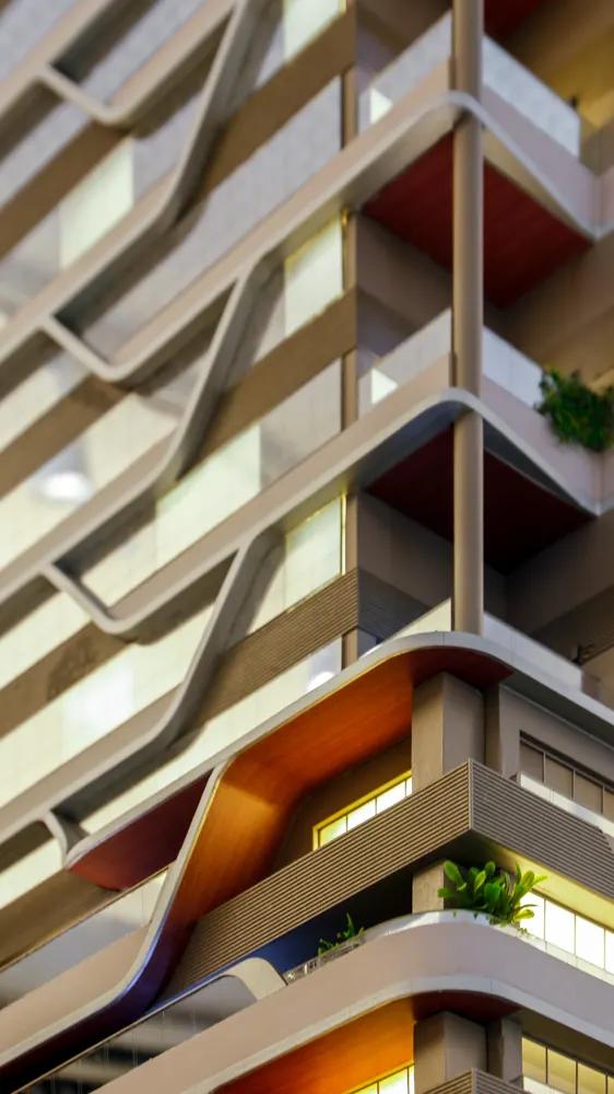 City 23 – fachada do empreendimento
