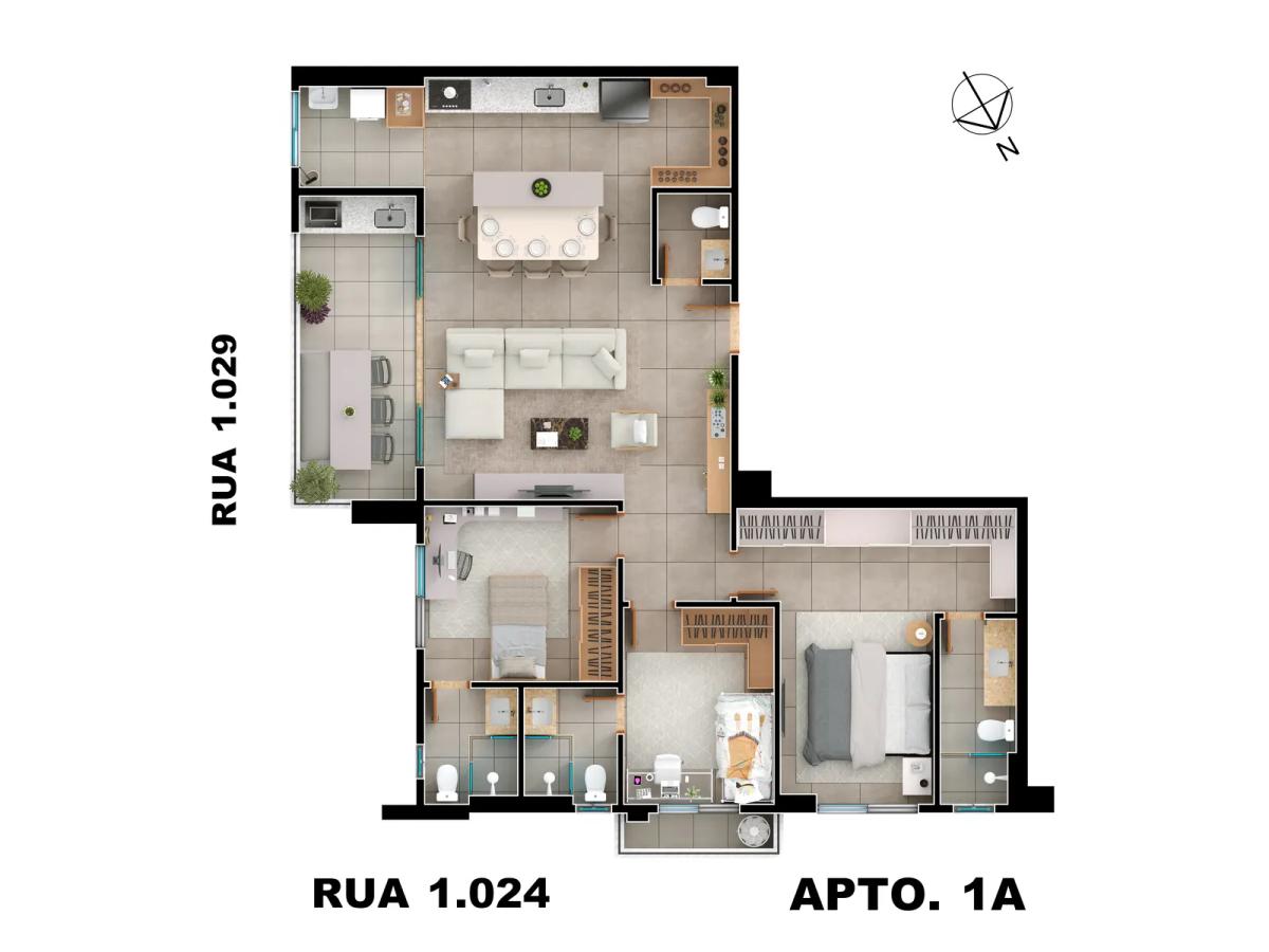 OPÇÃO DE PLANTA 119M² - COM VARANDA - FINAL 1A -.webp