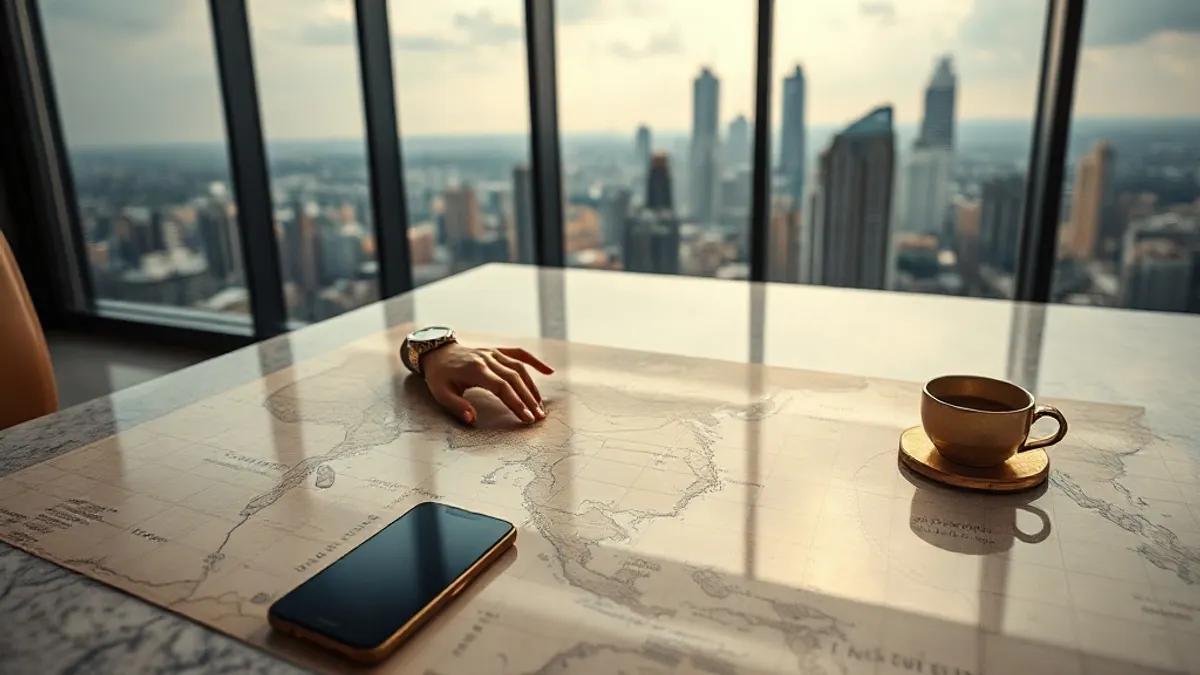 Foto original gerada para a matéria: Crise imobiliária na China: como isso impacta o mercado de imóveis em Goiânia?