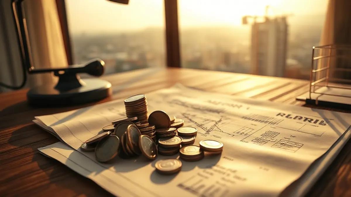 Foto original gerada para a matéria: Fuga da Poupança: O que isso significa para o mercado imobiliário em Goiânia?