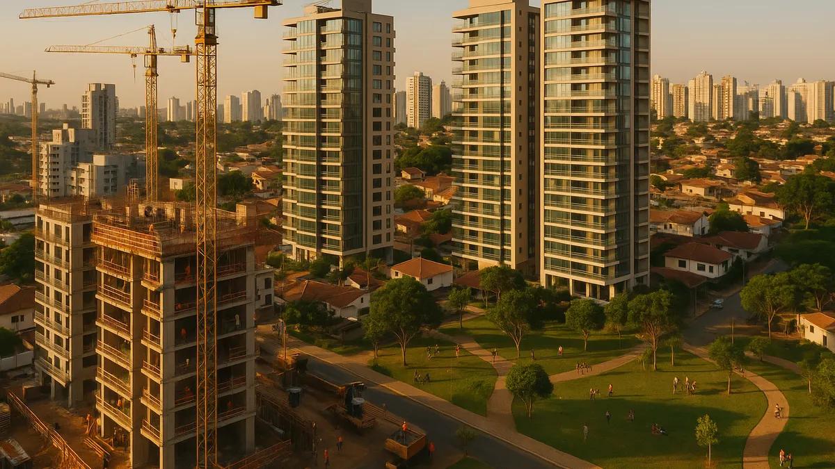 Foto original gerada para a matéria: Como o Candlestick influencia o mercado imobiliário em Goiânia