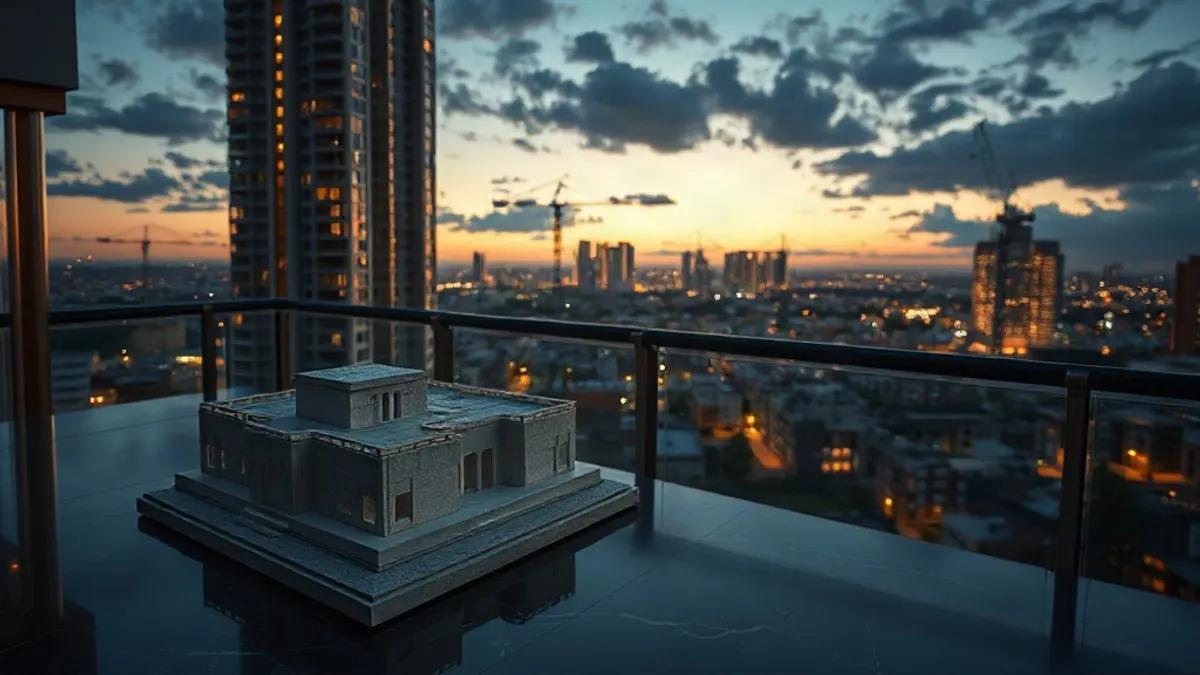 Foto original gerada para a matéria: Do Luxo ao Tijolo: Por que o Alto Padrão em Goiânia é o Novo Investimento de Ouro