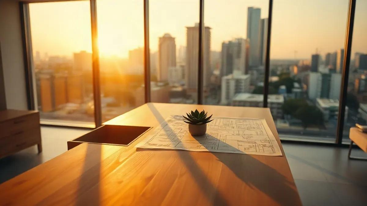 Foto original gerada para a matéria: Apartamentos de 1 Quarto em Goiânia: Por que eles valorizam mais?