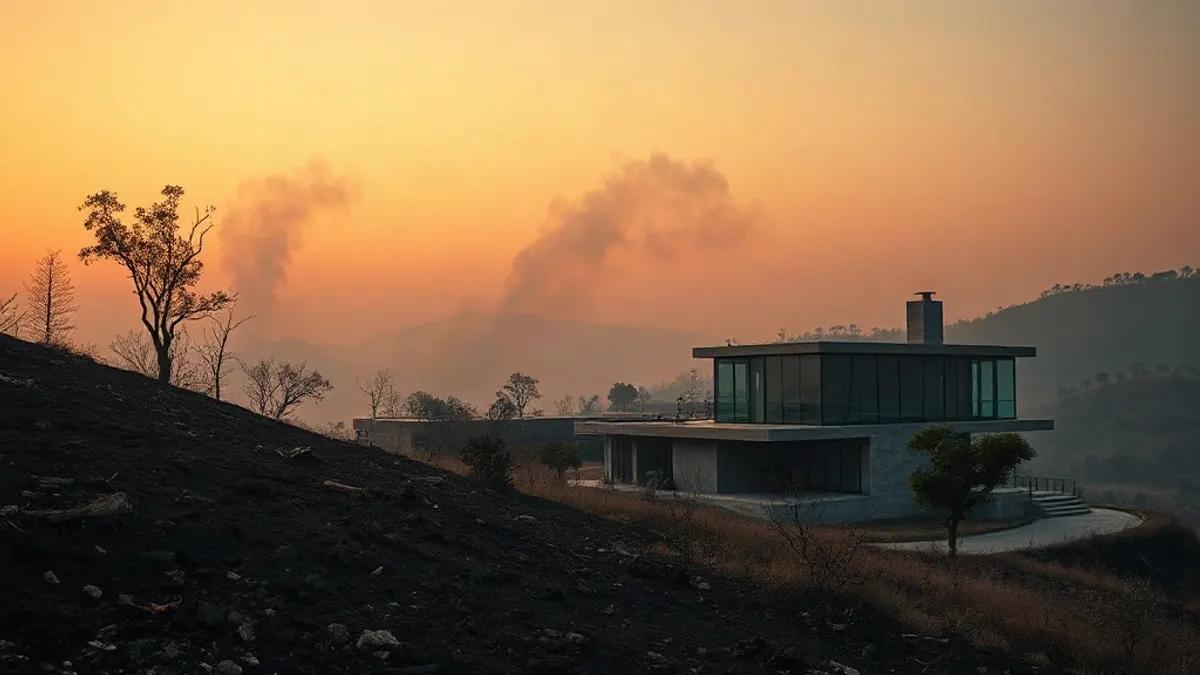 Foto original gerada para a matéria: Incêndios na Chapada dos Veadeiros: Impactos e Cuidados para Investidores em Goiás