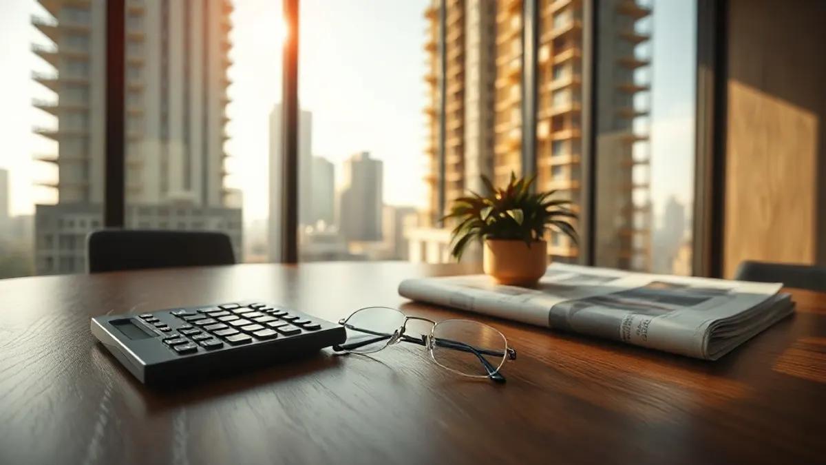 Foto original gerada para a matéria: Prejuízo da MRV nos EUA: O que isso significa para o mercado imobiliário em Goiânia?