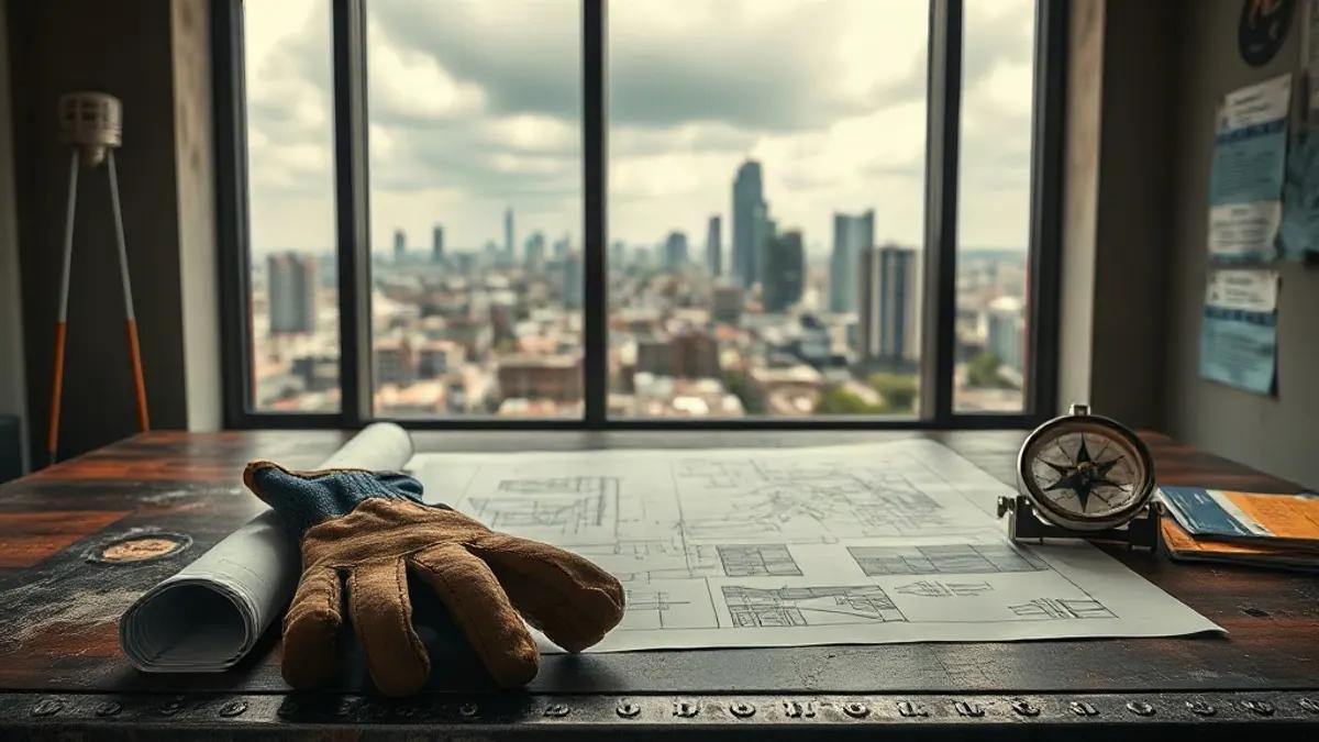 Foto original gerada para a matéria: Construção de casas nos EUA cai: como isso afeta o mercado imobiliário em Goiânia?