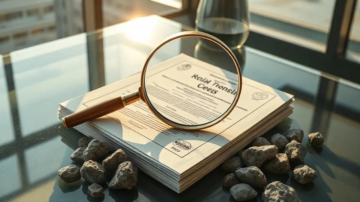 Foto original gerada para a matéria: Segurança Jurídica no Mercado Imobiliário: O que o Caso Banco Master nos Ensina