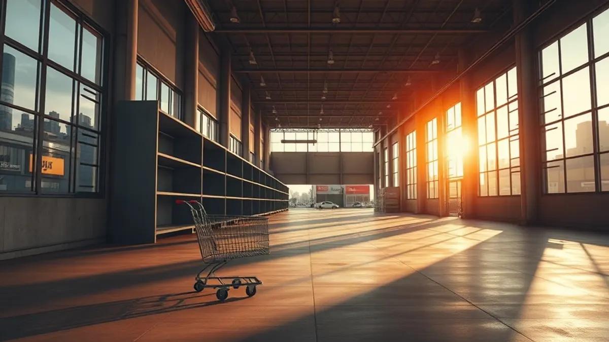 Foto original gerada para a matéria: Crise nas Casas Bahia: o que a reestruturação da gigante ensina ao mercado