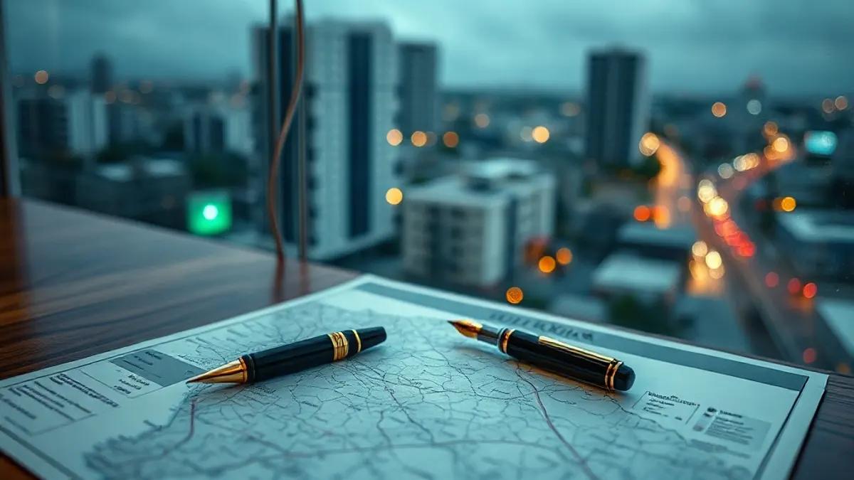 Foto original gerada para a matéria: Eleições em Goiás: Como o cenário político impacta o mercado imobiliário em Goiânia