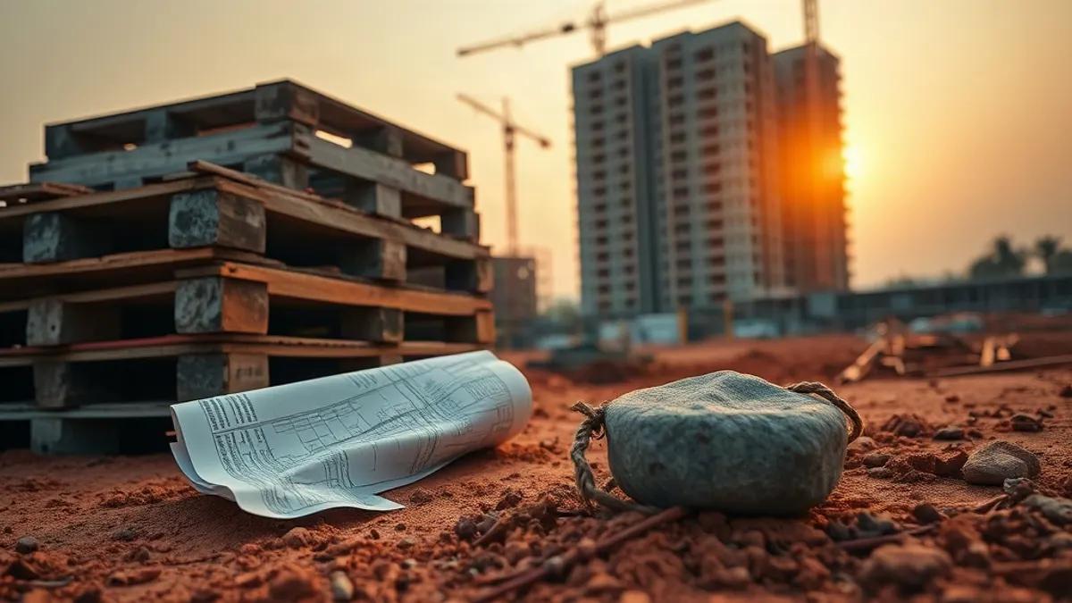 Foto original gerada para a matéria: IGP-M registra -0,22% em agosto: o que isso significa para o mercado imobiliário em Goiânia?