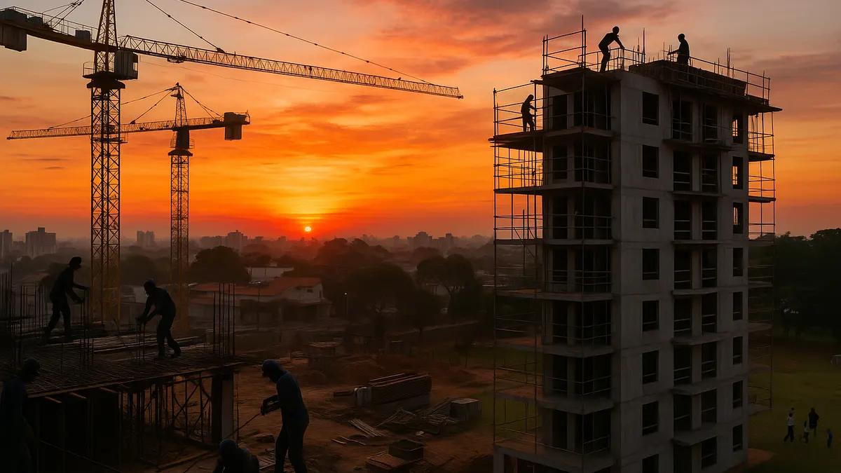 Foto original gerada para a matéria: Eucatex: Como a Diversificação Internacional Impacta o Mercado em Goiânia