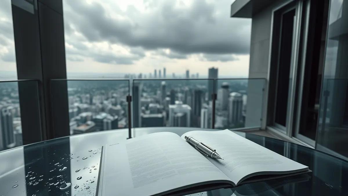 Foto original gerada para a matéria: Órion Business em Goiânia: O impacto de grandes polos na valorização imobiliária