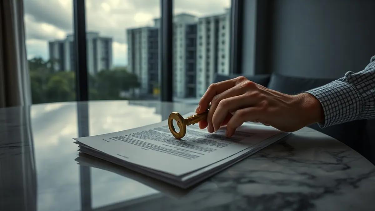 Foto original gerada para a matéria: Segurança e Contratos: O que a tragédia no Setor Bueno ensina ao mercado imobiliário