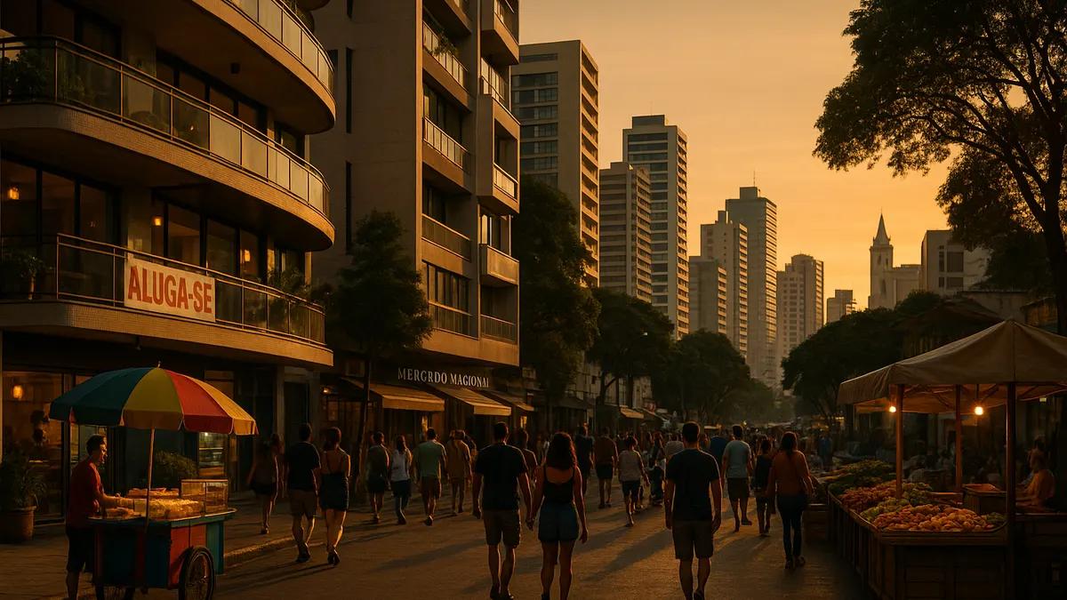 Foto original gerada para a matéria: Nostalgia em Goiânia: Lembranças de Gusttavo Lima e o Mercado Imobiliário