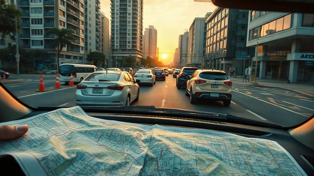 Foto original gerada para a matéria: Mobilidade e Imóveis: Como a infraestrutura afeta o seu patrimônio em Goiânia