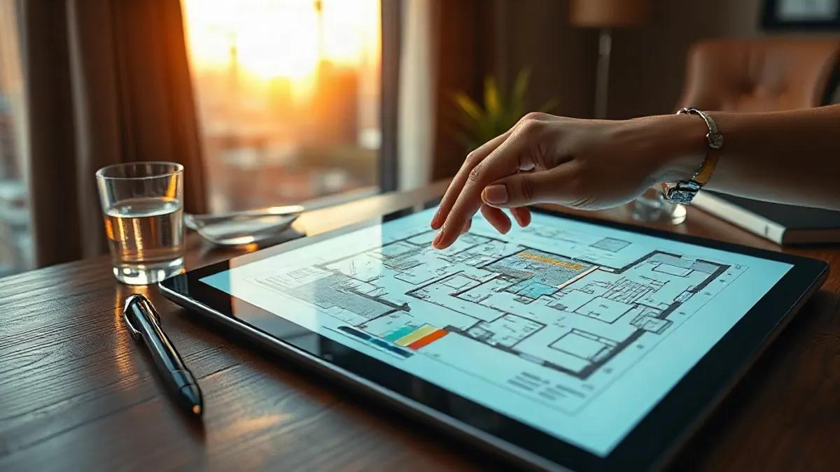 Foto original gerada para a matéria: CRM Imobiliário: Como a Tecnologia Garante Segurança no seu Imóvel em Goiânia