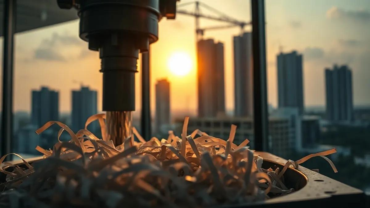 Foto original gerada para a matéria: Custo Brasil e o Mercado Imobiliário em Goiânia: O que muda para o seu bolso?
