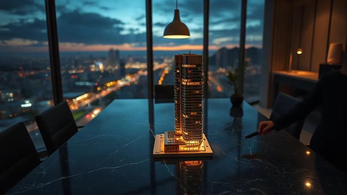 Foto original gerada para a matéria: O que o investimento do Goldman Sachs ensina sobre o mercado imobiliário em Goiânia