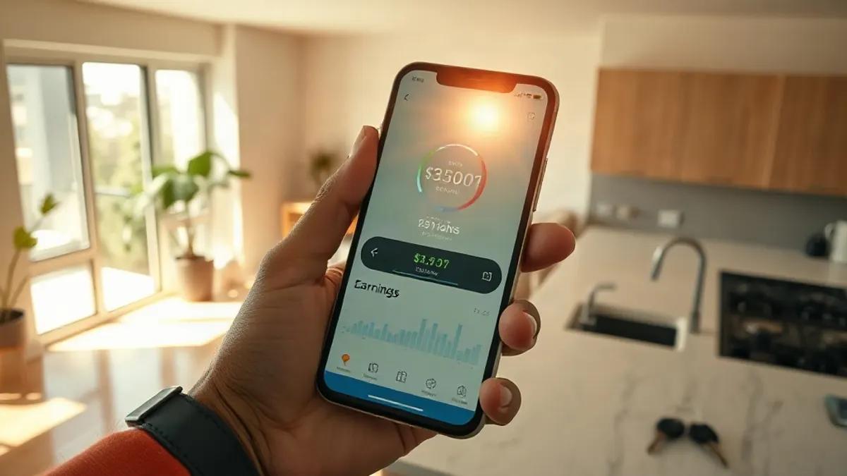 Foto original gerada para a matéria: Financiamento na Caixa: Renda de Apps agora facilita compra de imóveis em Goiânia