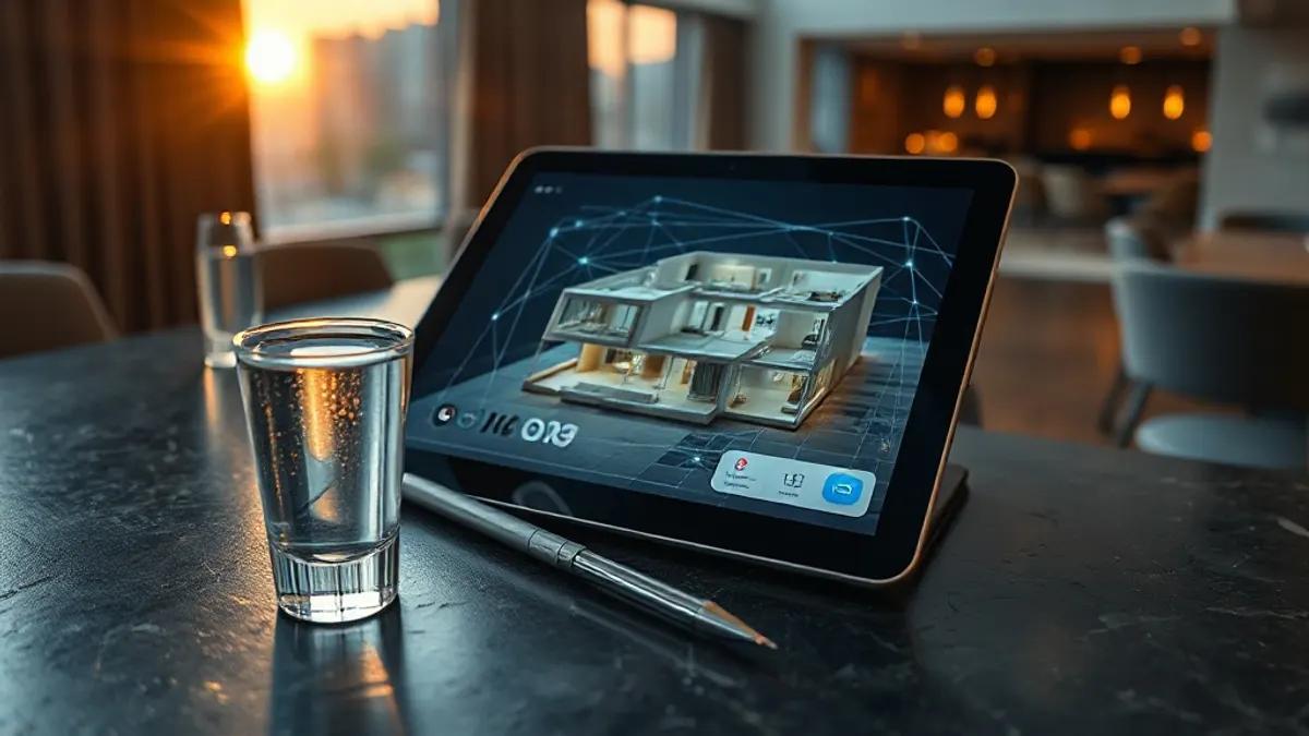 Foto original gerada para a matéria: Como a tecnologia imobiliária em Goiânia transforma a sua experiência de compra