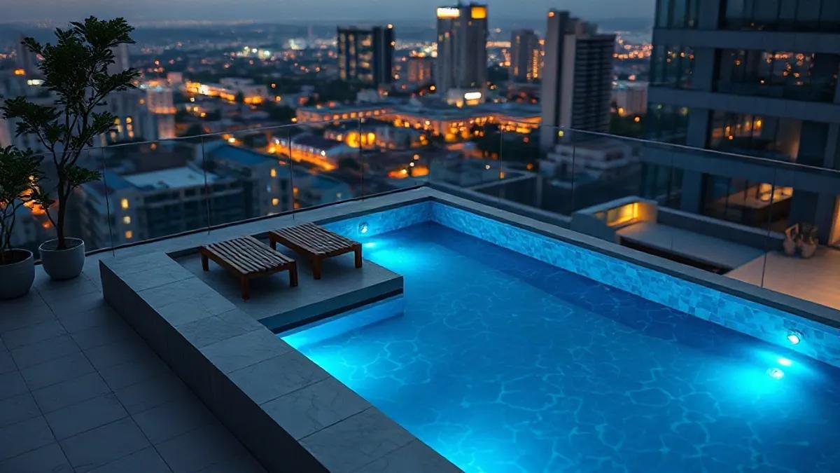Foto original gerada para a matéria: Piscinas privativas em Goiânia: o novo padrão de luxo e exclusividade