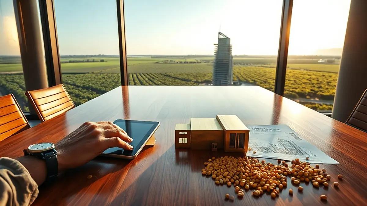 Foto original gerada para a matéria: O Poder do Agro no Mercado Imobiliário: O que Goiânia tem a aprender com Sinop