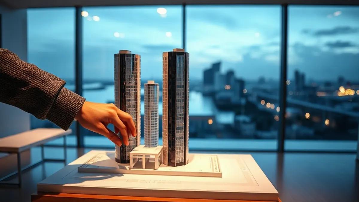 Foto original gerada para a matéria: Mercado Imobiliário de Porto Alegre: Lançamentos Dobram em 2026