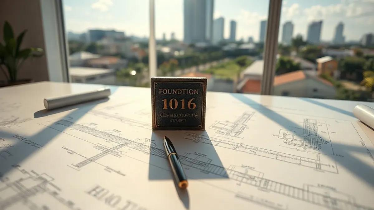 Foto original gerada para a matéria: Consciente Construtora: O que a solidez da marca significa para o seu imóvel em Goiânia