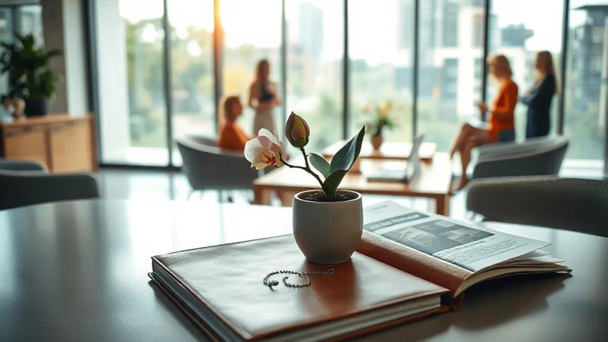Foto original gerada para a matéria: Empreendedorismo Feminino: Oportunidades e Como se Conectar em Goiânia
