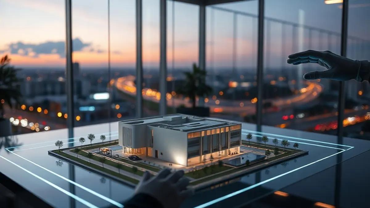Foto original gerada para a matéria: Inteligência Artificial no Mercado Imobiliário de Goiânia: O Que Muda Para Você?