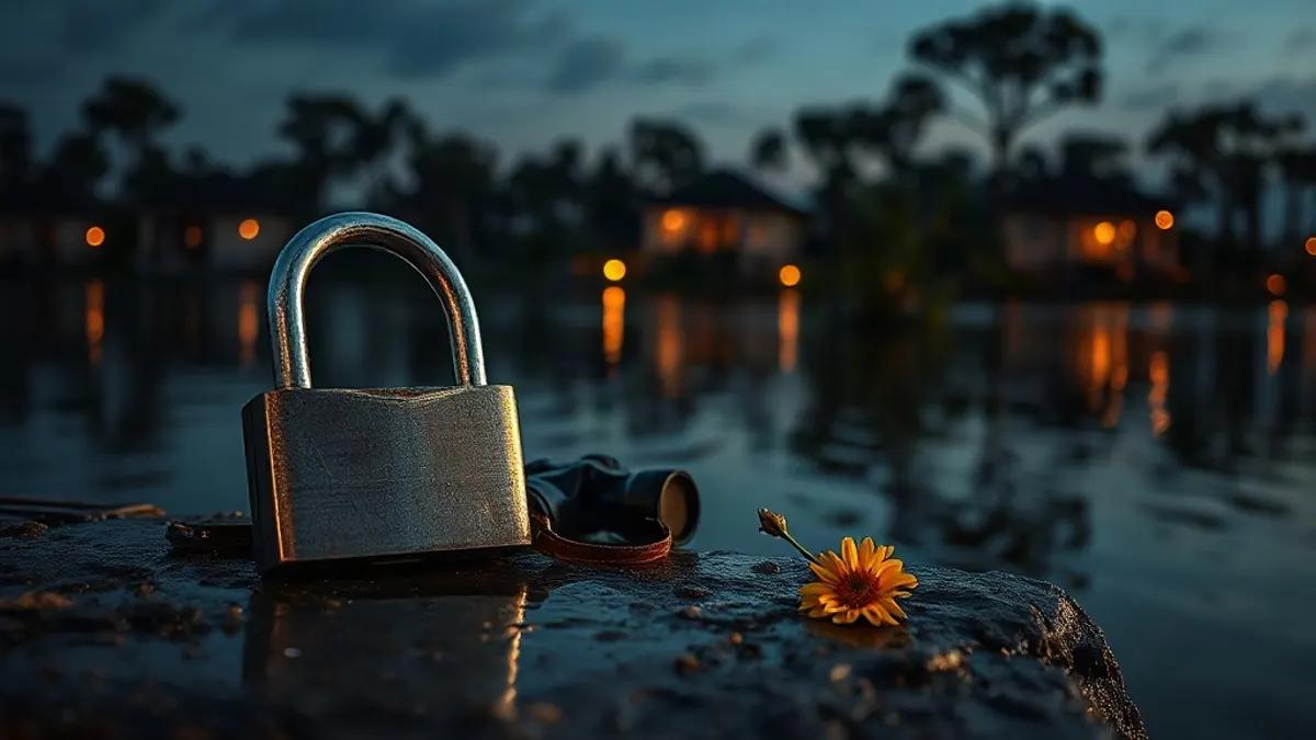 Foto original gerada para a matéria: Segurança e Imóveis em Goiás: Lições de um Caso no Lago Corumbá
