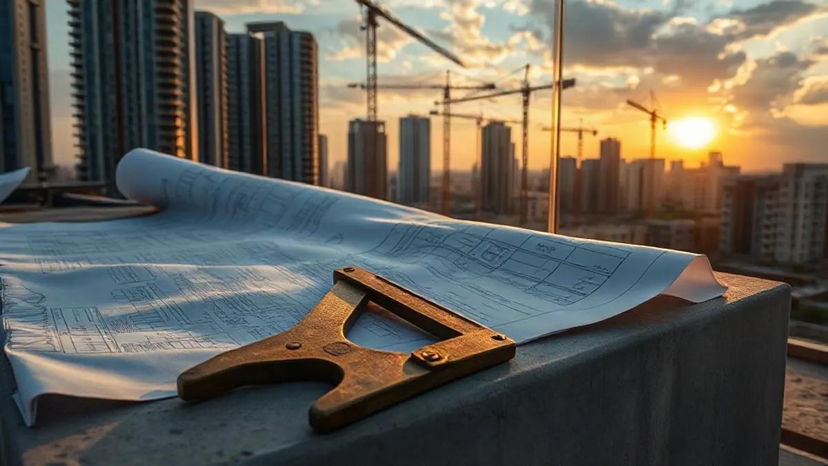 Foto original gerada para a matéria: Impactos Globais no Mercado Imobiliário: Como a Economia Afeta Goiânia