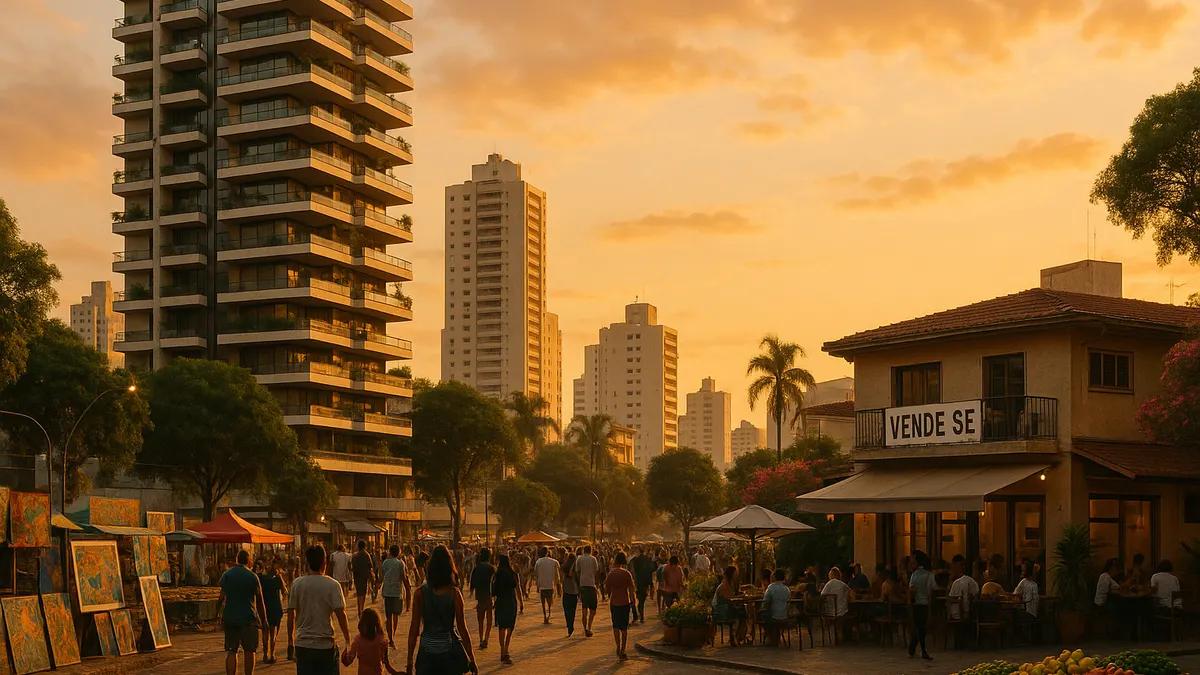 Foto original gerada para a matéria: Candidatos em Goiás: O Impacto dos Patrimônios na Economia Local