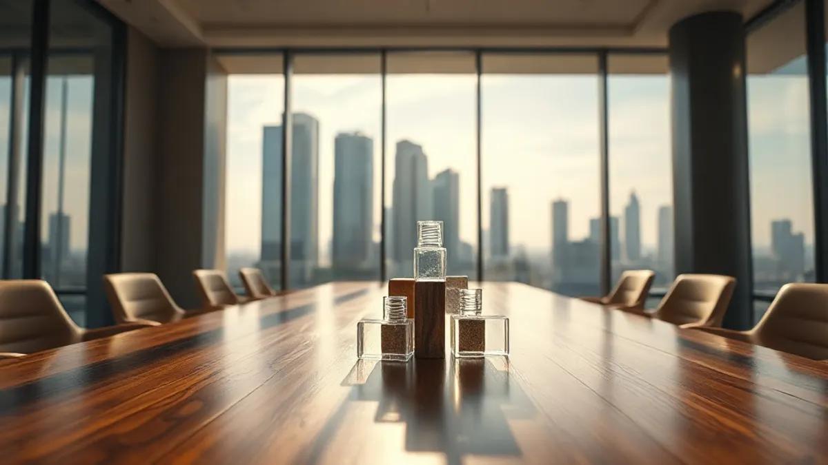 Foto original gerada para a matéria: Liderança e Gestão: O impacto da cultura organizacional no mercado imobiliário de Goiânia