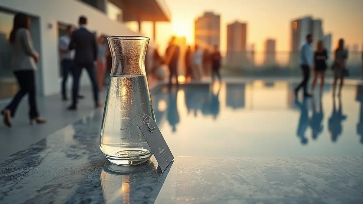 Foto original gerada para a matéria: Valorização Imobiliária: O que eventos em grandes condomínios ensinam sobre Goiânia