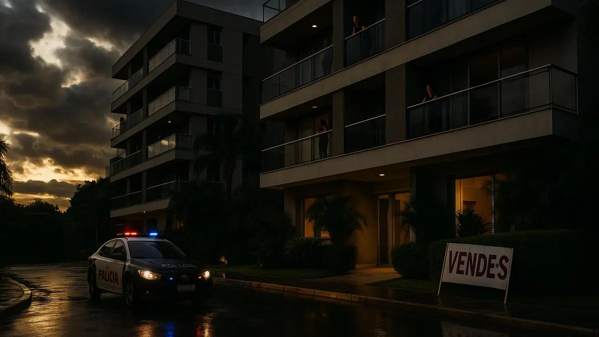 Foto original gerada para a matéria: Tiroteio em Condomínio de Goiânia: Impactos na Segurança e Mercado Imobiliário