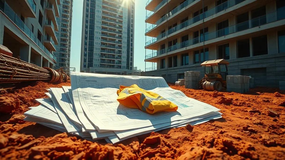 Foto original gerada para a matéria: Atrasos em obras: o que o caso da Cury ensina para quem investe em imóveis em Goiânia