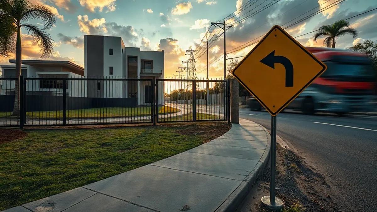 Foto original gerada para a matéria: Segurança nas Rodovias de Goiás: O Impacto da Infraestrutura no Valor Imobiliário
