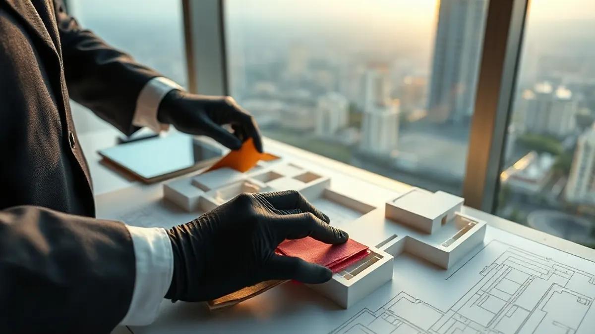 Foto original gerada para a matéria: O que o leilão de O Diabo Veste Prada ensina sobre investimentos em Goiânia