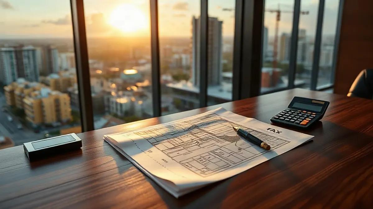 Foto original gerada para a matéria: Imobiliárias em Goiânia: prepare-se agora para o Simples Nacional em 2027
