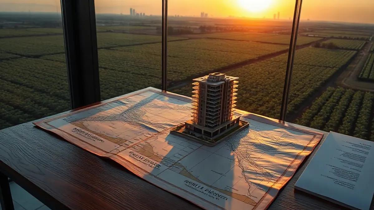 Foto original gerada para a matéria: Agroluxo em Goiânia: Como o poder do campo está transformando o mercado imobiliário