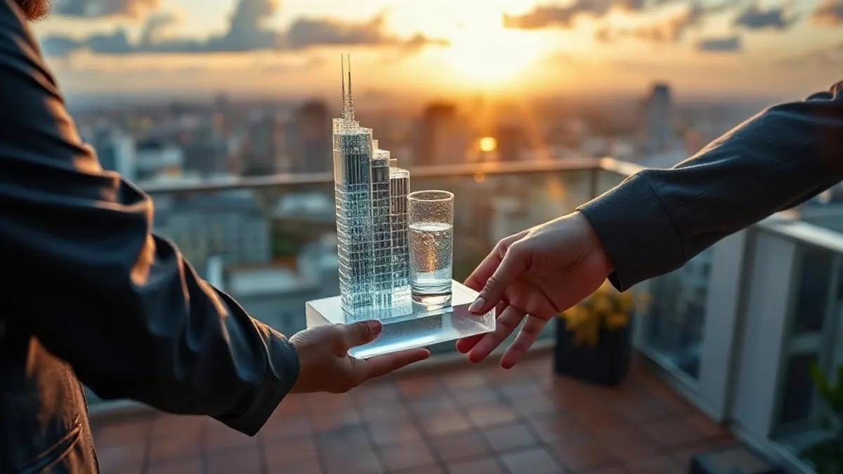 Foto original gerada para a matéria: Investimentos de Luxo: O que o modelo de Miami ensina ao mercado de Goiânia
