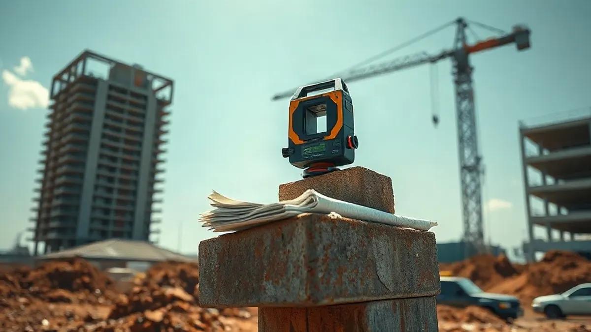 Foto original gerada para a matéria: O que a crise em grandes empresas ensina para quem investe em imóveis em Goiânia