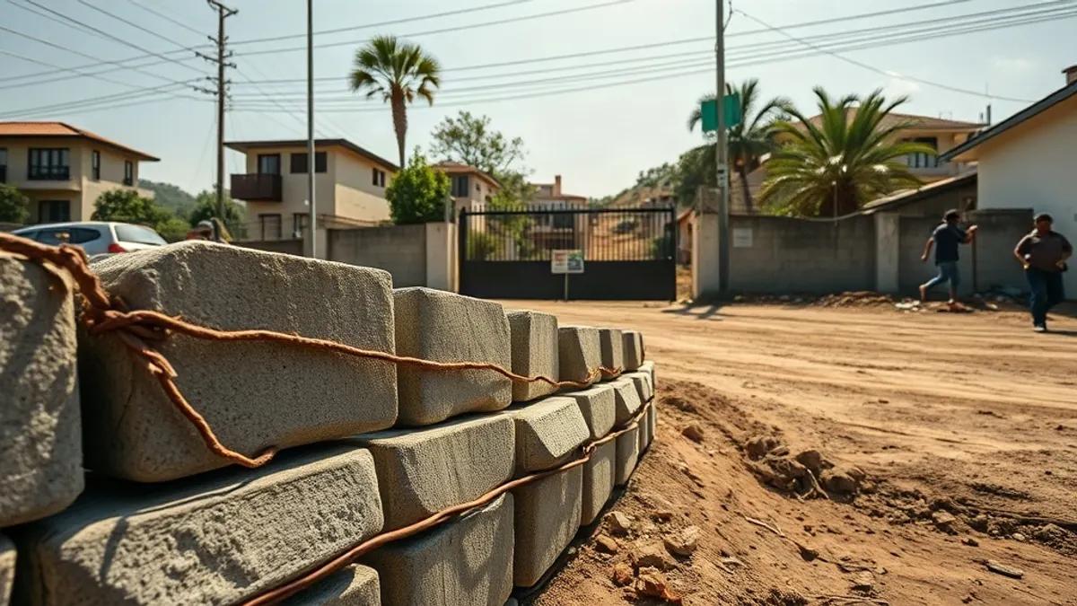 Foto original gerada para a matéria: Segurança e Valorização: O Impacto de Áreas de Risco no Mercado Imobiliário em Goiânia