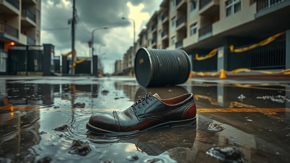 Foto original gerada para a matéria: Tempestade em São Paulo: Como eventos climáticos afetam o valor dos imóveis