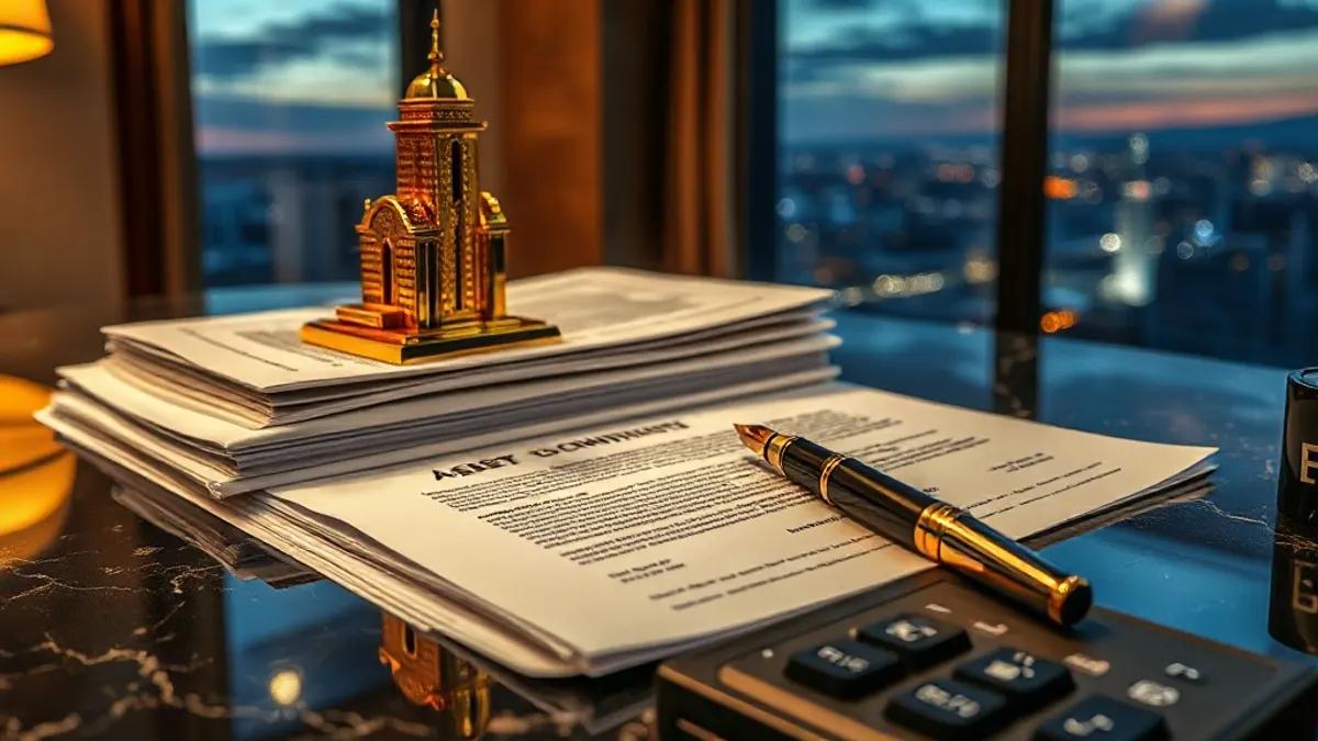 Foto original gerada para a matéria: Investimentos de Elite: O que o mercado de luxo ensina a quem compra em Goiânia