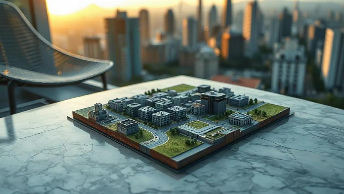 Foto original gerada para a matéria: Mercado Imobiliário em 2026: Por que os preços seguem ritmos tão diferentes?