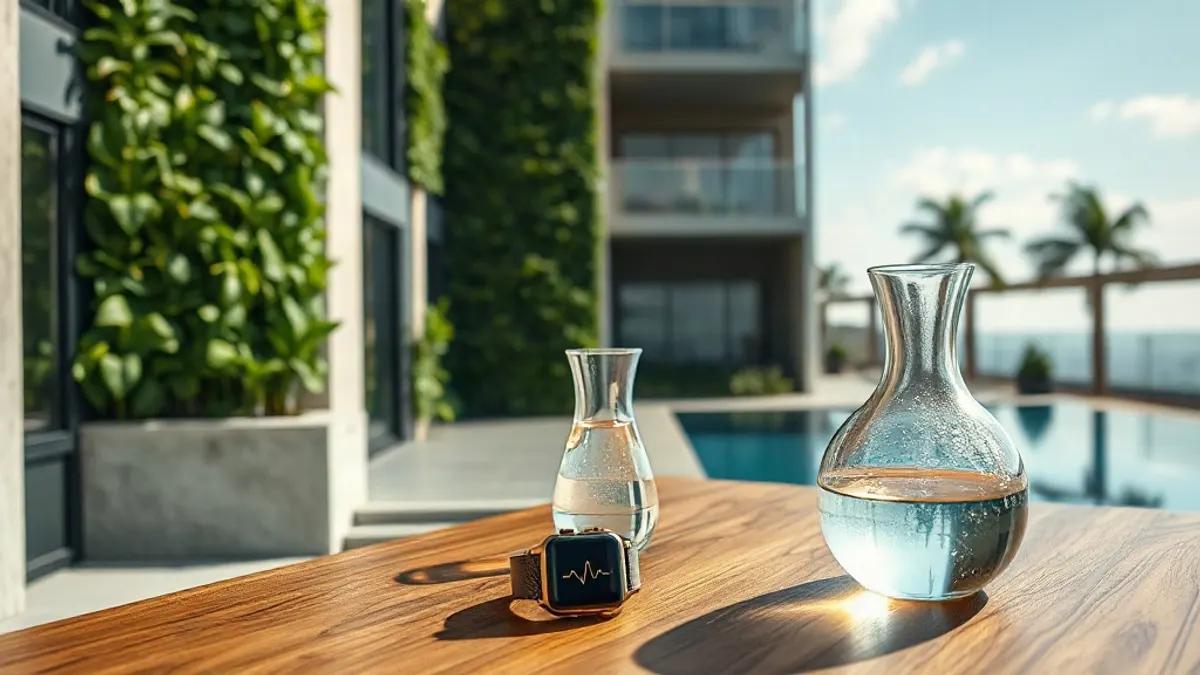 Foto original gerada para a matéria: Saúde e Mercado Imobiliário: O que as inovações em bem-estar trazem para Goiânia